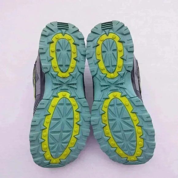 SAUCONY ESCAPE TR  Run Trail Running Hiking Shoes Gray Teal Womens Sz 9.5 - Picture 3 of 8